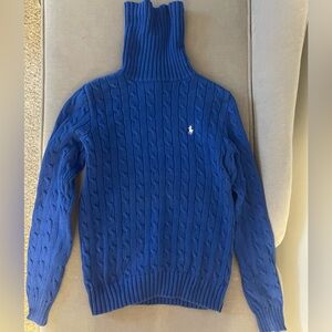 Ralph Lauren Cable Knit Turtleneck Sweater